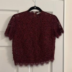 Zara lace top